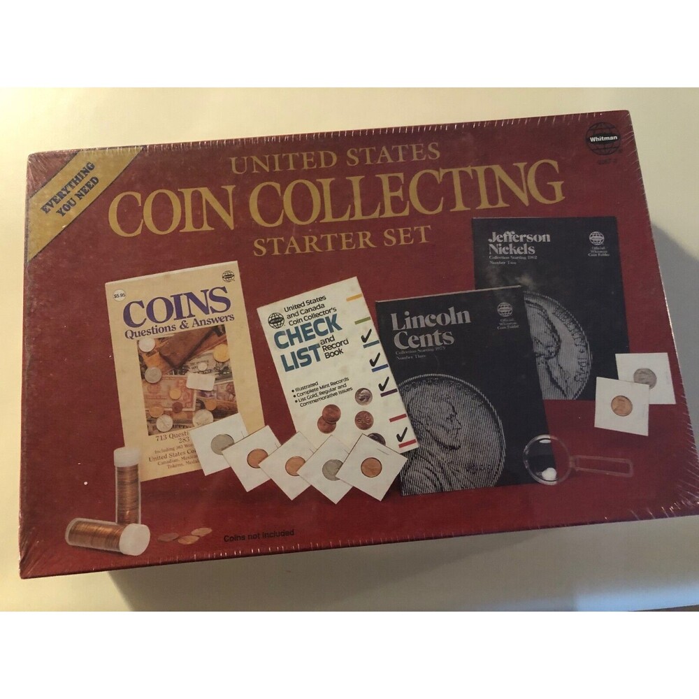Vintage 1992 United States Coin Collecting Starter Set By Whitman Sealed New